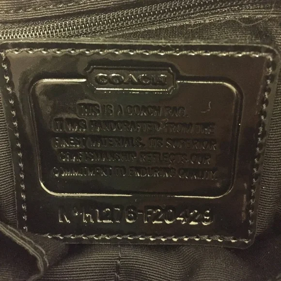 Authentic Coach Signature Stripe Tote, never used! - Picture 4 of 4